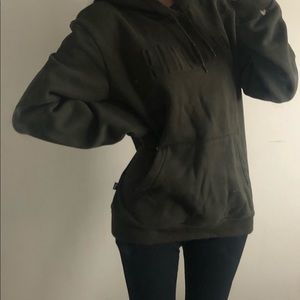 SOLD🤍2for$25 Puma Khaki Hoodie